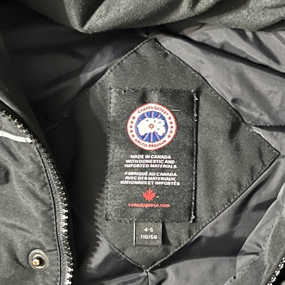 Canada Goose overall 4-5 T black - Picture 2 of 7